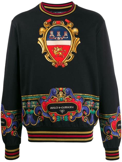 dolce gabbana sweter|dolce gabbana sweatshirt farfetch.